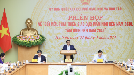 THỜI SỰ 18H CHIỀU 4/4/2024: Thủ tướng Phạm Minh Chính chủ trì phiên họp của UB QG đổi mới GD&ĐT về "đổi mới phát triển giáo dục mầm non đến năm 2030, tầm nhìn đến năm 2045".