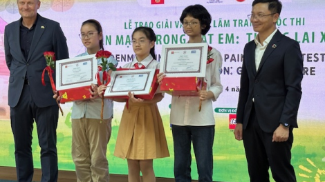 Trao giải cuộc thi “Đan Mạch trong mắt em: Tương lai Xanh” (02/04/2024)
