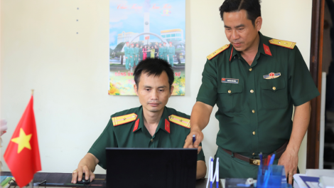 Người sỹ quan đam mê công nghệ thông tin ở Đắk Lắk (15/4/2024)
