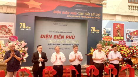 Khai mạc trưng bày chuyên đề “Điện Biên Phủ - Tinh thần bất diệt” (25/04/2024)