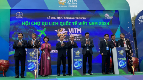 Khai mạc Hội chợ du lịch quốc tế Việt Nam - VITM Hà Nội 2024 (11/04/2024)