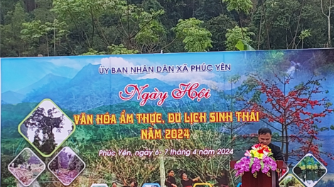 Sôi động ngày hội văn hóa ẩm thực, du lịch sinh thái tại xã Phúc Yên, Lâm Bình, Tuyên Quang (07/04/2024)