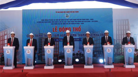 Gần 440 tỷ đồng xây dựng trung tâm hành chính Nha Trang (01/4/2024)
