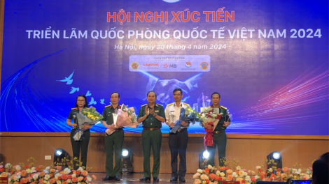 Hội nghị xúc tiến Triển lãm Quốc phòng quốc tế Việt Nam 2024 (20/4/2024)