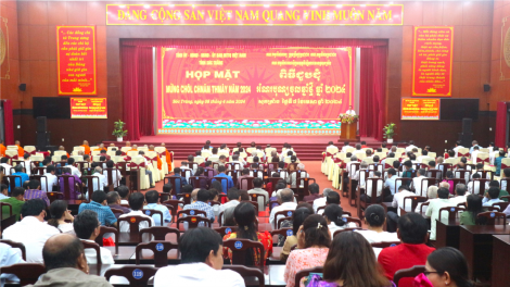Sóc Trăng tổ chức họp mặt Tết cổ truyền Chôl Chnăm Thmây của đồng bào Khmer (8/4/2024)