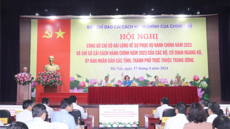 Năm 2023: 82,66% người dân hài lòng với sự phục vụ của cơ quan hành chính nhà nước. (17/04/2024)