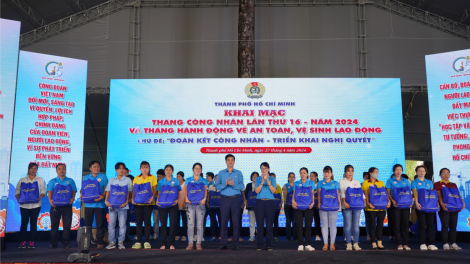 Khai mạc Tháng Công nhân 2024 tại TP HCM: Tôn vinh giá trị lao động cống hiến (274/2024)