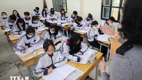 Hà Nội: Học sinh tập trung ôn tập cho kỳ thi tốt nghiệp THPT 2024 (21/4/2024)