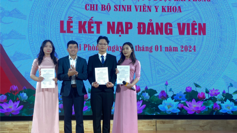 Đại học Y Dược Hải Phòng- Điểm sáng phát triển Đảng trong sinh viên (09/4/2024)