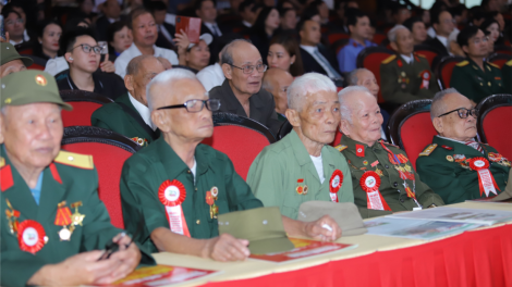 Thanh Hoá: Gặp mặt, tri ân chiến sĩ Điện Biên, thanh niên xung phong, dân quân hoả tuyến tham gia chiến dịch Điện Biên Phủ (06/4/2024)
