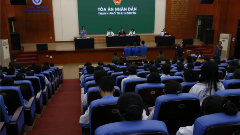 Tuyên truyền phổ biến pháp luật thông qua phiên tòa xét xử lưu động (28/4/2024)