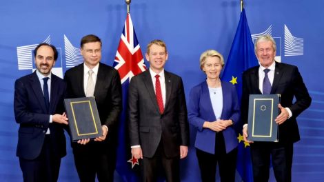 FTA New Zealand - EU chính thức có hiệu lực sau hơn 15 năm vận động hành lang và đàm phán  (1/5/2024)