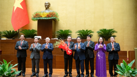 Ông Trần Thanh Mẫn được bầu làm Chủ tịch Quốc hội khóa 15 (20/5/2024)