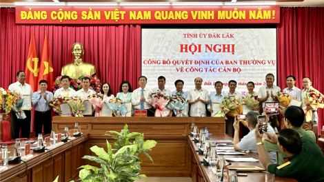 Đăk Lăk: Nhiều Bí thư, Chủ tịch huyện được luân chuyển công tác (02/5/2024) ( Tin này thôi nhé)