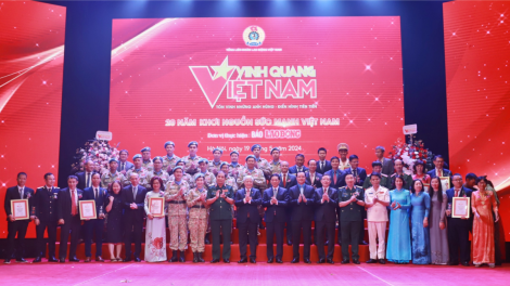 Chương trình Vinh quang Việt Nam: 20 năm khơi nguồn sức mạnh Việt Nam (19/5/2024)