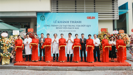 Mở rộng Trung tâm Đột quỵ, Bệnh viện Bạch Mai (6/5/2024)