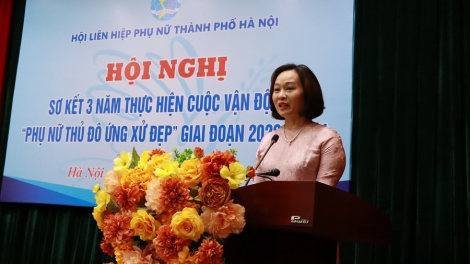 Phụ nữ Hà Nội tích cực hưởng ứng cuộc vận động “Phụ nữ Thủ đô ứng xử đẹp” (30/05/2024)