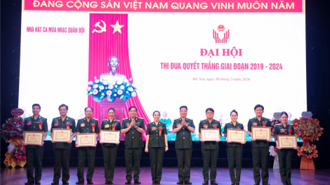 Nhà hát ca múa nhạc Quân đội: Nỗ lực cống hiến cho sự nghiệp văn hóa, nghệ thuật (30/05/2024)