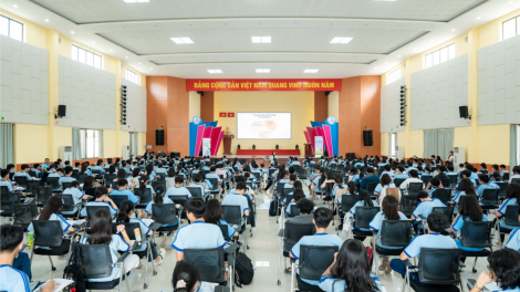 Gần 1.400 học sinh tham gia chương trình hướng nghiệp S-Career dành cho học sinh THPT năm 2024 (21/05/2024)