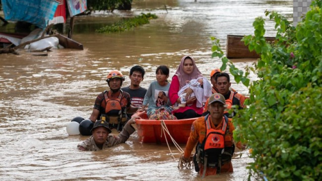 Indonesia: Lũ lụt, lở đất gây thiệt hại về người và tài sản (05/5/2024)