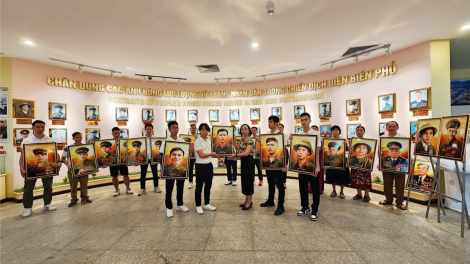 TEAMLEE và hành trình trở về của 30 tấm chân dung Anh hùng Lực lượng vũ trang nhân dân trong chiến dịch Điện Biên Phủ (1/5/2024)