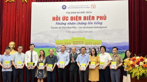 70 năm chiến thắng ĐBP: Ra mắt cuốn sách “Hồi ức Điện Biên Phủ-Những nhân chứng lên tiếng”