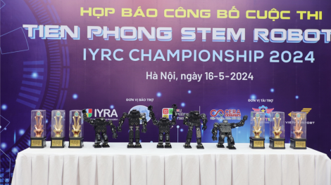 Phát động cuộc thi Tien Phong Stem Robotics – IYRC Championship 2024 (16/05/2024)