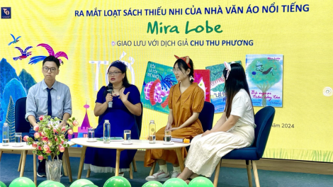 Vui hè thiếu nhi cùng giao lưu sách “Tớ bé nhỏ” (01/06/2024)