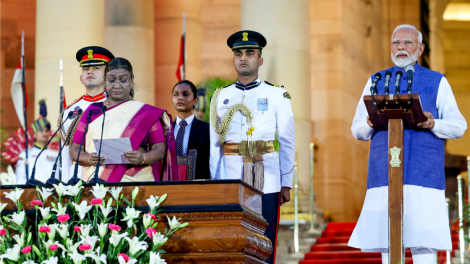 Thủ tướng Ấn Độ Narendra Modi tuyên thệ nhậm chức nhiệm kỳ thứ 3 (10/6/2024)