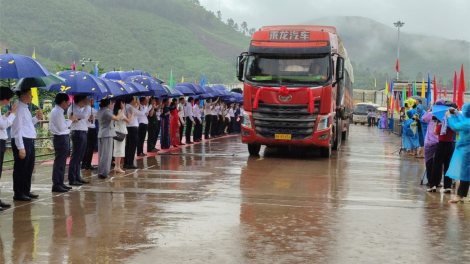 Lễ công bố mở chính thức cặp cửa khẩu song phương Hoành Mô (Việt Nam) – Động Trung (Trung Quốc) (25/6/2024)