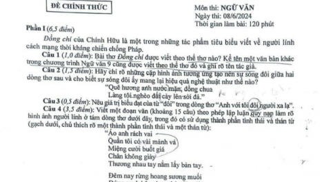 THỜI SỰ 12H TRƯA 09/06/2024: Sở Giáo dục và đào tạo thành phố Hà Nội khẳng định, không lộ đề Ngữ văn trong Kỳ thi tuyển sinh vào lớp 10