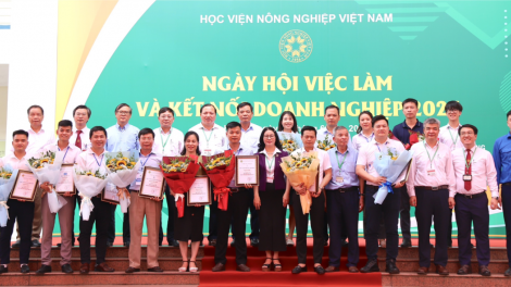 Học viện Nông nghiệp: Ngày hội việc làm kết nối doanh nghiệp và sinh viên ngành Nông nghiệp  (14/6/2024)