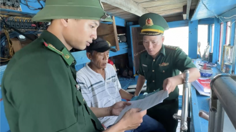 Hỗ trợ tàu cá “3 không” hoàn thiện hồ sơ vươn khơi (22/6/2024)