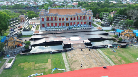 Sẵn sàng cho Tuần lễ Festival nghệ thuật quốc tế Huế 2024 (05/6/2024)