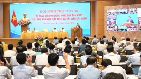 Thủ tướng: Phát triển hạ tầng, tăng cường tiêu thụ vật liệu xây dựng trong nước (15/6/2024)