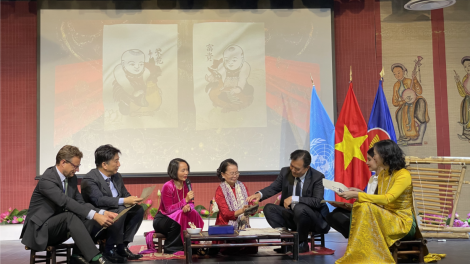“Đêm Văn hoá Bắc Ninh - Kinh Bắc” tại Pháp (1/6/2024)