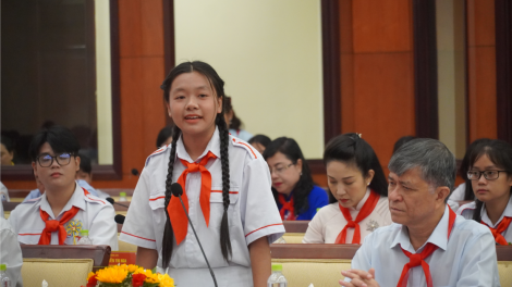 Chương trình giáo dục mới nặng, thiếu nhi TP.HCM kiến nghị với lãnh đạo thành phố (1/6/2024)