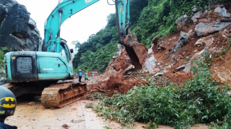 Hòa Bình: Mưa kéo dài nguy cơ sạt lở cao (18/7/2024)