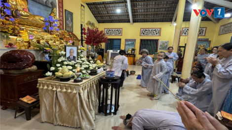 Tiền Giang: Đông đảo các cư Tăng, Ni thành kính, tưởng niệm Tổng Bí thư Nguyễn Phú Trọng (26/7/2024)