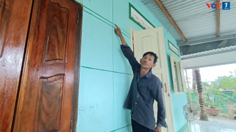 Khánh Hòa: Nổ mìn làm nứt nhà dân khi thi công cao tốc Vân Phong - Nha Trang (31/07/2024)