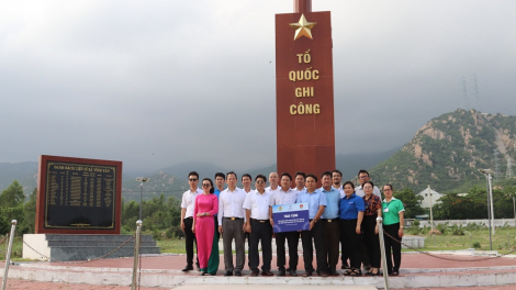 Hoạt động của Nhà máy Nhiệt điện Vĩnh Tân 4 kỷ niệm 77 năm ngày Thương binh - Liệt sĩ (27/7/2024)