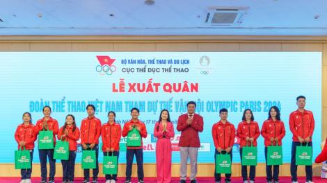 Đoàn thể thao Việt Nam tham dự Olympic và Paralympic Paris 2024 (18/7/2024)