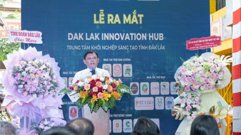 Tỉnh Đắk Lắk ra mắt Trung tâm khởi nghiệp sáng tạo (22/7/2024)