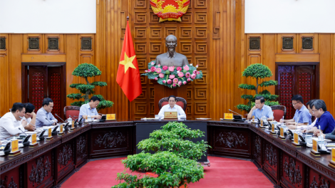 Thủ tướng Phạm Minh Chính chủ trì phiên họp thứ nhất của Ban Chỉ đạo rà soát, xử lý vướng mắc trong hệ thống văn bản quy phạm pháp luật (8/7/2024)