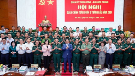 THỜI SỰ 18H CHIỀU 10/7/2024: Dự Hội nghị Quân chính toàn quân, Thủ tướng Phạm Minh Chính yêu cầu triển khai đồng bộ, toàn diện, hiệu quả chính sách Quốc phòng.