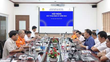 Nhà máy Nhiệt điện Vĩnh Tân 4 đối thoại với người lao động (1/7/2024)