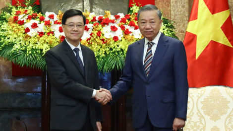 THỜI SỰ 21H30 ĐÊM 1/8/2024: Chủ tịch nước Tô Lâm tiếp ngài Lý Gia Siêu, Trưởng Khu hành chính đặc biệt Hồng Công, Trung Quốc, nhân dịp sang thăm chính thức Việt Nam.