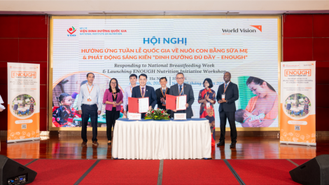 Phát động sáng kiến Dinh dưỡng đủ đầy (05/08/2024)