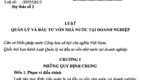 Đột phá tư duy quản lý vốn Nhà nước đầu tư tại doanh nghiệp (09/08/2024)