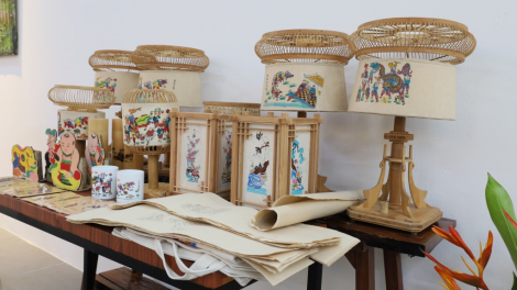 Đèn lồng giấy dó, tô điểm nét đẹp văn hoá dân gian (07/8/2024)